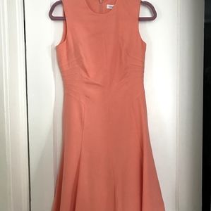 Orange Calvin Klein dress